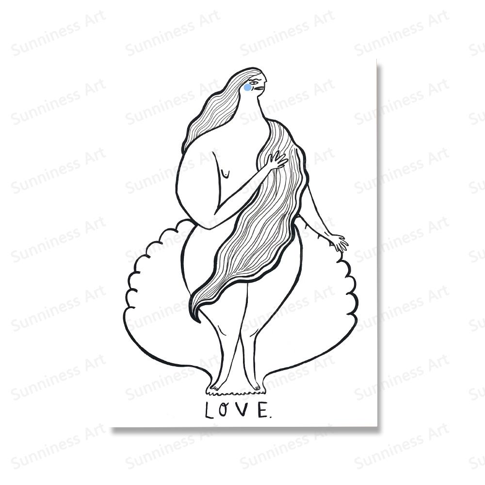 Феминистские плакаты Girl Power, настенные художественные принты, картины, будьте добры ко всем видам, цитаты, холст, живопись для гостиной, украшение дома