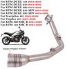KTM DUKE/ADV/SMC R Выхлопная система Нержавеющая сталь Передняя и средняя труба