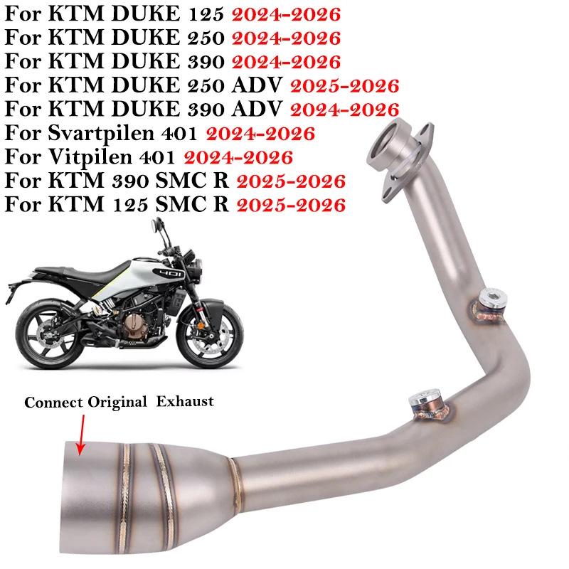 KTM DUKE/ADV/SMC R Выхлопная система Нержавеющая сталь Передняя и средняя труба