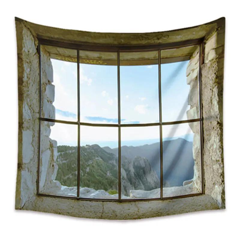 Гобелен для гостиной, фоновая роспись, пляжный коврик, украшение для дома, простой и свежий персонаж, настенный