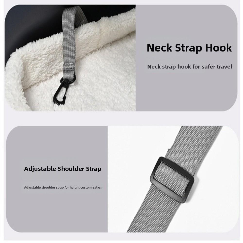 Sturdy Soft Sided Pet Carrier Portable Breathable Cat Bag Collapsible Adjustable Shoulder Strap Dog Carrying Case Small Animal