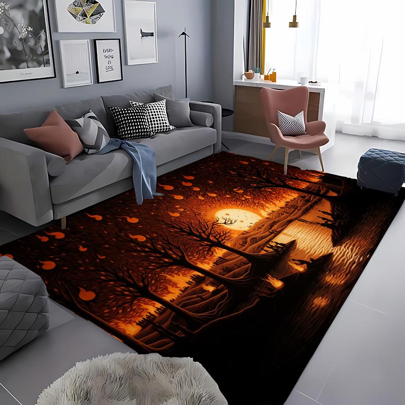 3D Artwork Trees Printing Large Area Carpets for Home Living Room Kids Bedroom Sofa Doormat Kitchen Floor Rugs Anti-slip Decor