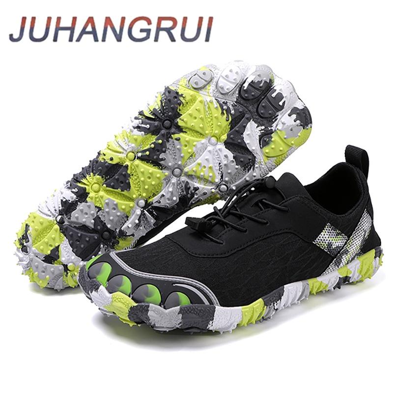 Women Men Aqua Shoes Upstream Wading Shoes Water Sports Sneakers Unisex Five Fingers Swimming Surfing Footwear Yoga Fitness Shoe