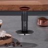 Adjustable Coffee Tamper, Aluminum Handle Espresso Stainless Steel Base for Hotel Kitchen