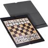 Foldable Chess Board Mini Size Magnetic Chess Set Travel Portable Wallet Pocket Chess Board Game for Camping Family Game