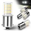 S25 Single Degree 1156 BA15S G18 P21W Car Motorcycle Truck Ultra Bright White 4014SMD Brake Light Tail Light Motorcycle Rear Light of 4 12V-24V (180