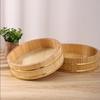 Reusable Rice Sushi Bowl Bucket Tub Rustic Round Tray Japanese Steamer Barrel  Food Serving