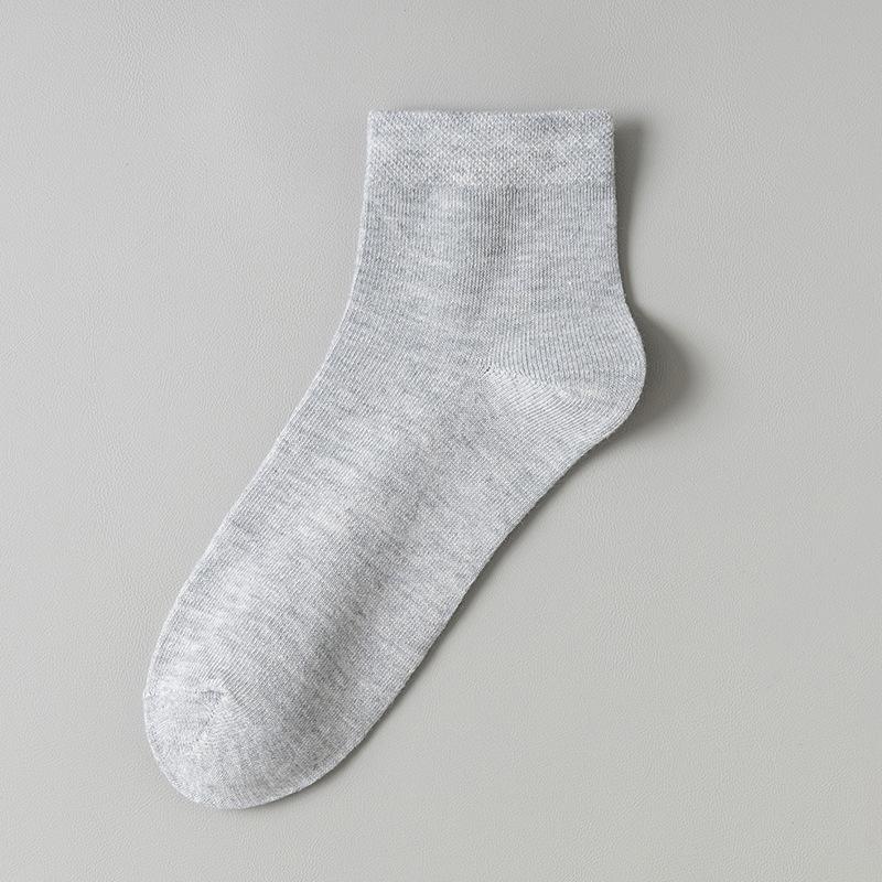 Мужские весенне-осенние универсальные однотонные деловые повседневные спортивные носки-гольфы из хлопка