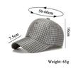 Новые мужские и женские бейсболки в клетку на весну и лето, корейская версия, модная кепка в стиле хип-хоп для отдыха на открытом воздухе
