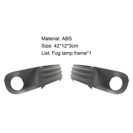 Practical Fog Lamp Grille Convenient Black Perfect Match