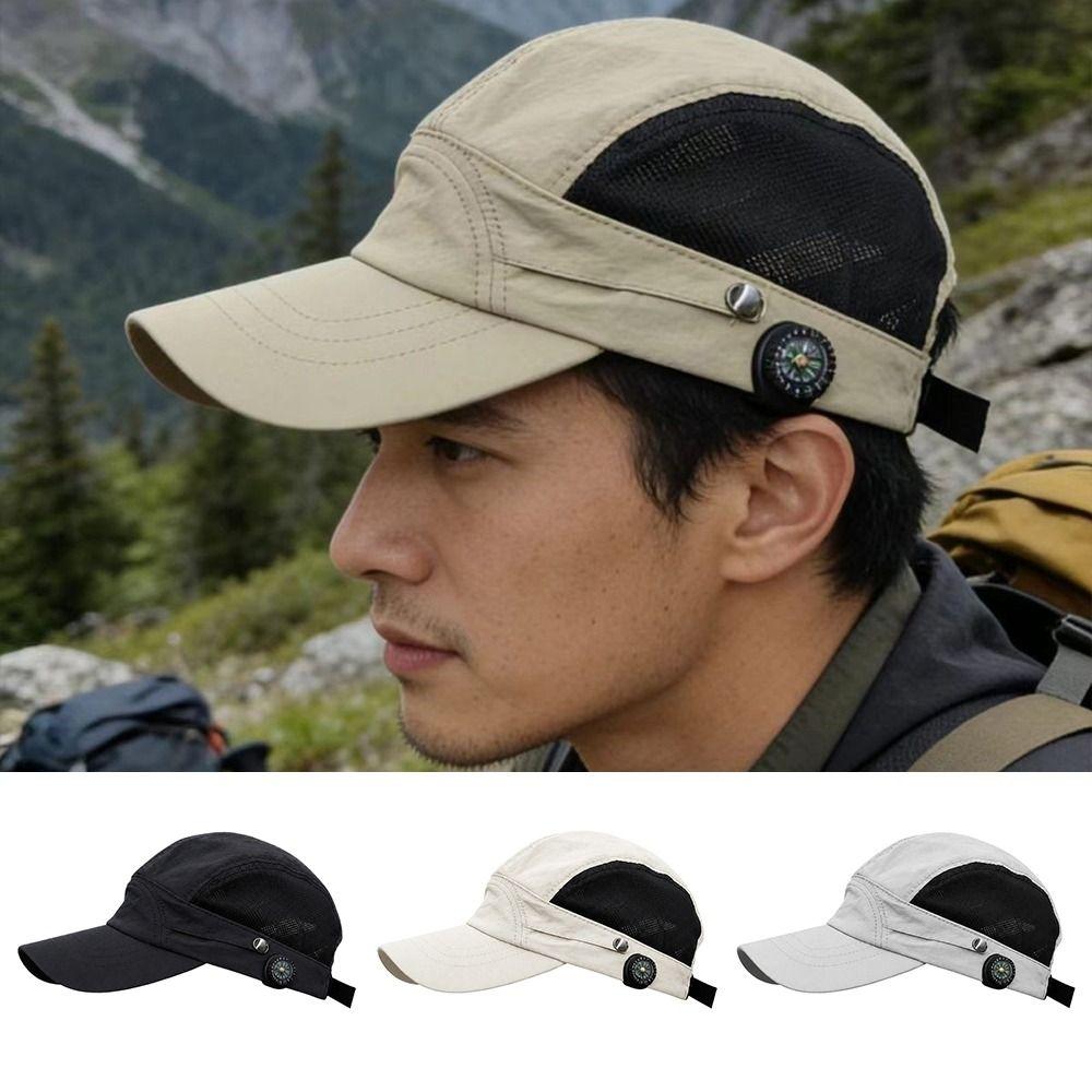 Adjustable Cycling Sun Hat Breathable Peaked Cap Fashion Trucker Cap Unisex