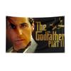 3x5 Ft Tthe godfathers Plays Flag Classic Movie Flag Wall Hanging Banner Decor Movie Poster