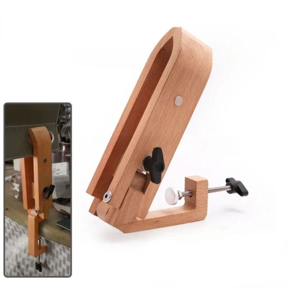 Adjustable Leathercraft Wooden Clip Wood Hand-sewn Wooden Clip Pony Lacing Sewing