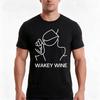 Walkey Wines 4 Tshirt Summer Casual Cotton Tee Oversized Streetwear Tops Vintage Graphic Print Loose Fit Short Sleeve