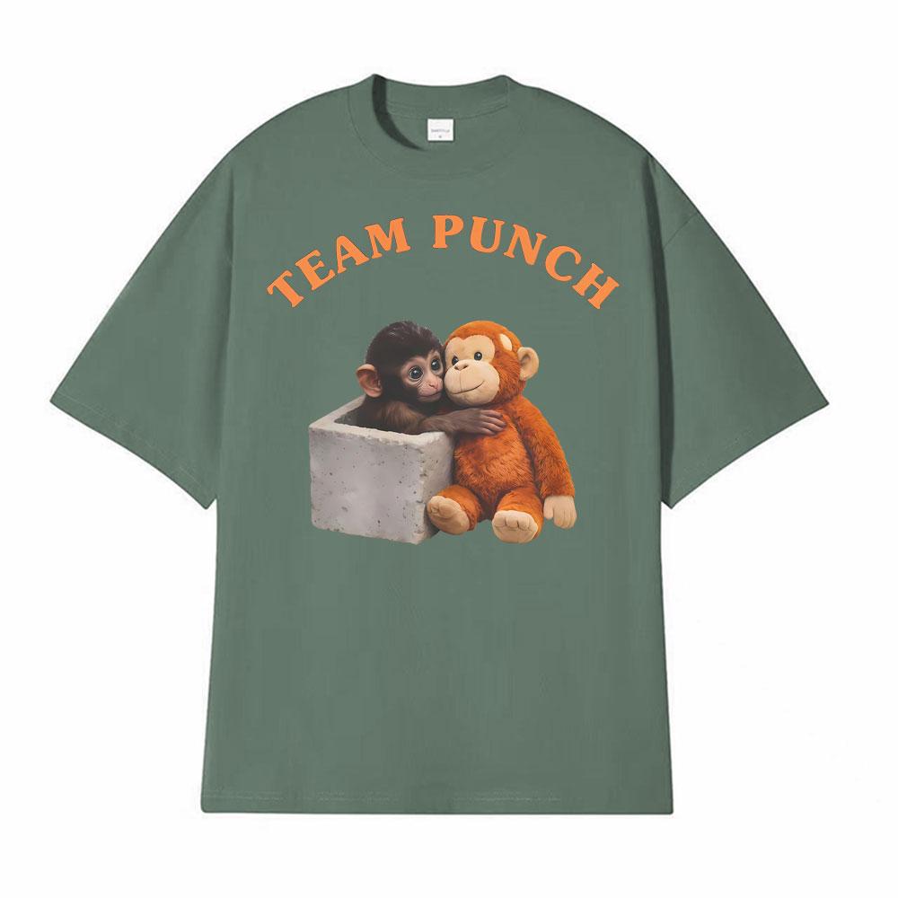 Punch The Monkey Printed T Shirts Men Women Summer Fashion Harajuku High Quality Tshirt Comfort Casual ONeck Oversized T Shirt