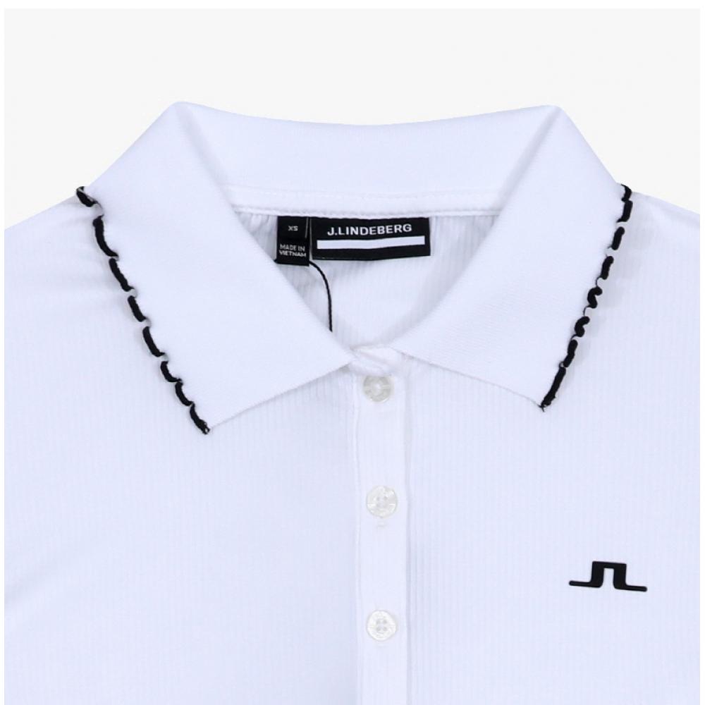 J.lindeberg MariTa Топ Поло Женский С Коротким Рукавом T gwjT10724 0000