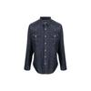 Polo Classic Collar Denim Shirt Men Shirts Blue 782505188-001