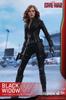 Movie Masterpiece Captain Civil War Black Widow Scale Plastic Painted Finished Figure America 1/6