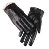 Warm Gloves Women's Velvet Cold-proof Fragrant Wind Cute Fashion Bow Leather Touch Screen Autumn and Winter Gloves