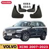 Брызговики для VOLVO XC90 2007-2023 2022, брызговики, брызговики, передние и задние колеса, крыло, автомобильные аксессуары, 4 шт.
