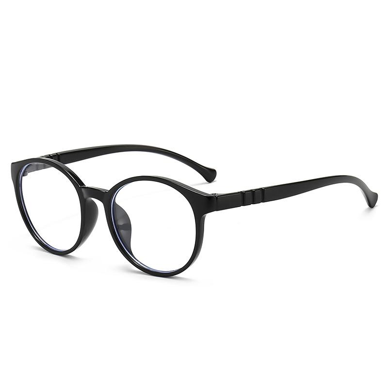 New fashion anti-blue children's glasses boys and girls computer reading eye protection flat glasses glasses frame