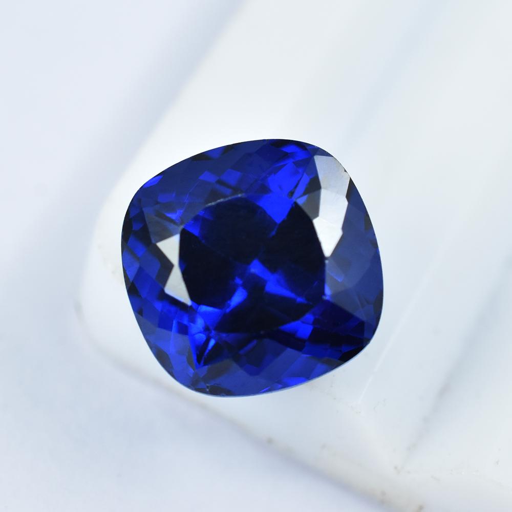 5.95 Ct Natural Blue Sapphire Square Cushion Cut Loose Gemstone