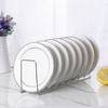 Silver Dish Draining Rack Stainless Steel Bowl Drying Holder Practical Plates Storage Rack  Kitchen