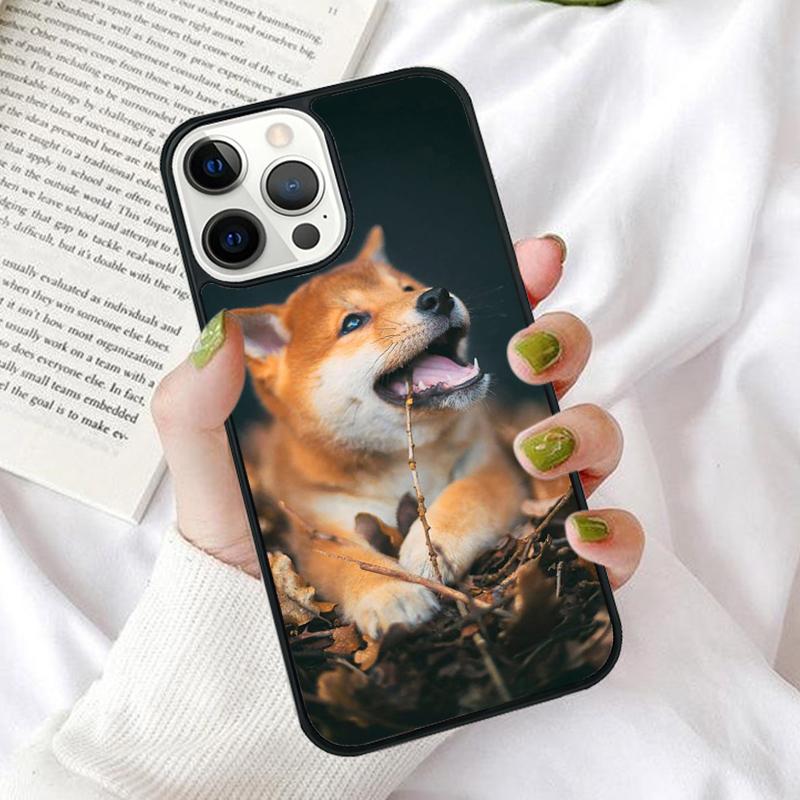 Чехол для телефона Корги Сиба-ину для iPhone 17 Air 16 16e 12 11 13 14 15 Pro Max для Apple Plus Coque