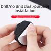 4PCS Silent Steel Ball Base Furniture Casters with Nylon Wheels No Need to Paste Smooth Rolling Universal Wheels