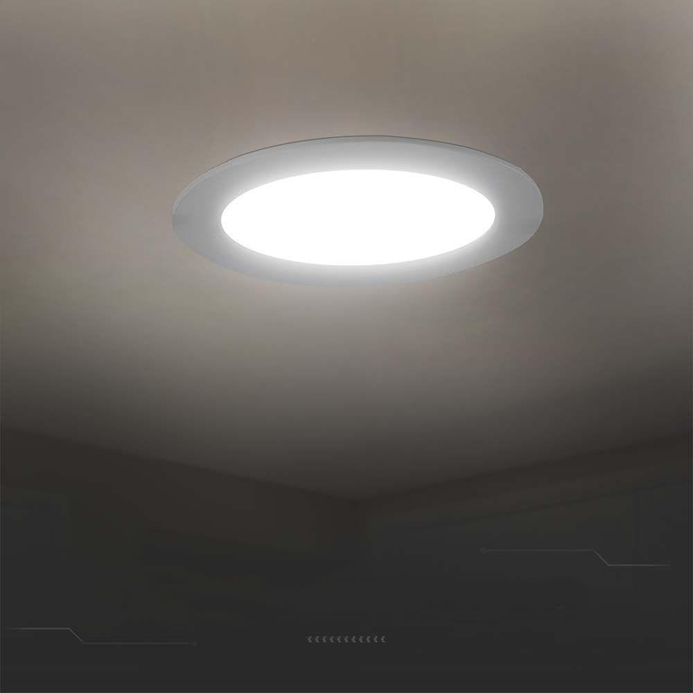 V-TAC LED recessed Premium Downlight 12W Round fi170 VT-61012 40