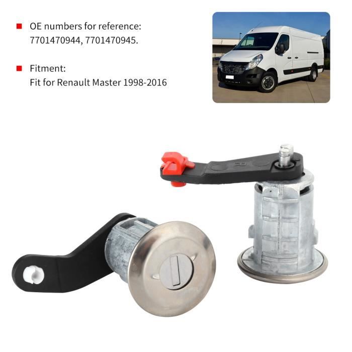 Цилиндр замка - MEIHE - 7701470944 - В комплекте 2 ключа - Легкая установка - Прочный АБС-пластик