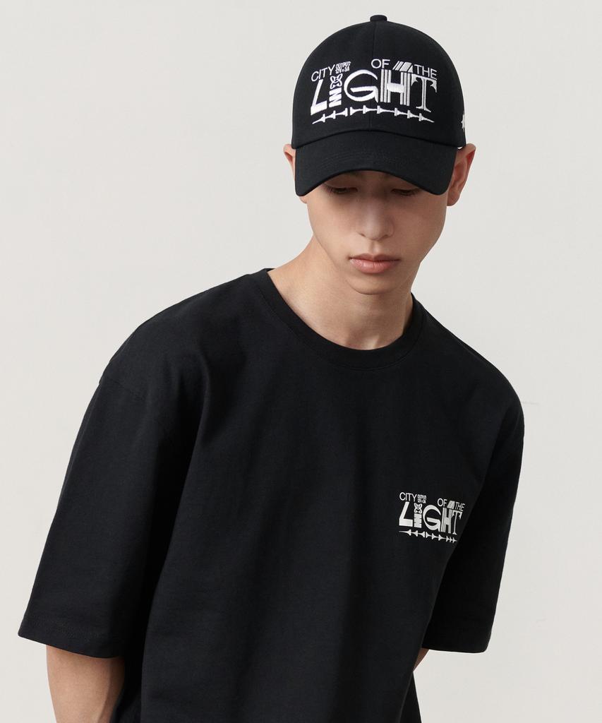 MUSINSA STANDARD City Of The Light Ball Cap [Black]