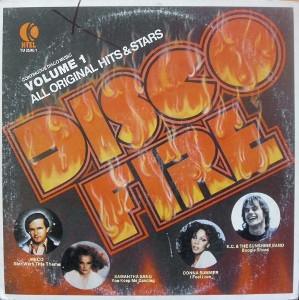 LP Пластинка VARIOUS - Disco Fire (Том 1) TU2590 K-Tel, K-Tel В 1979 США Дэнс и Электроника Использовано