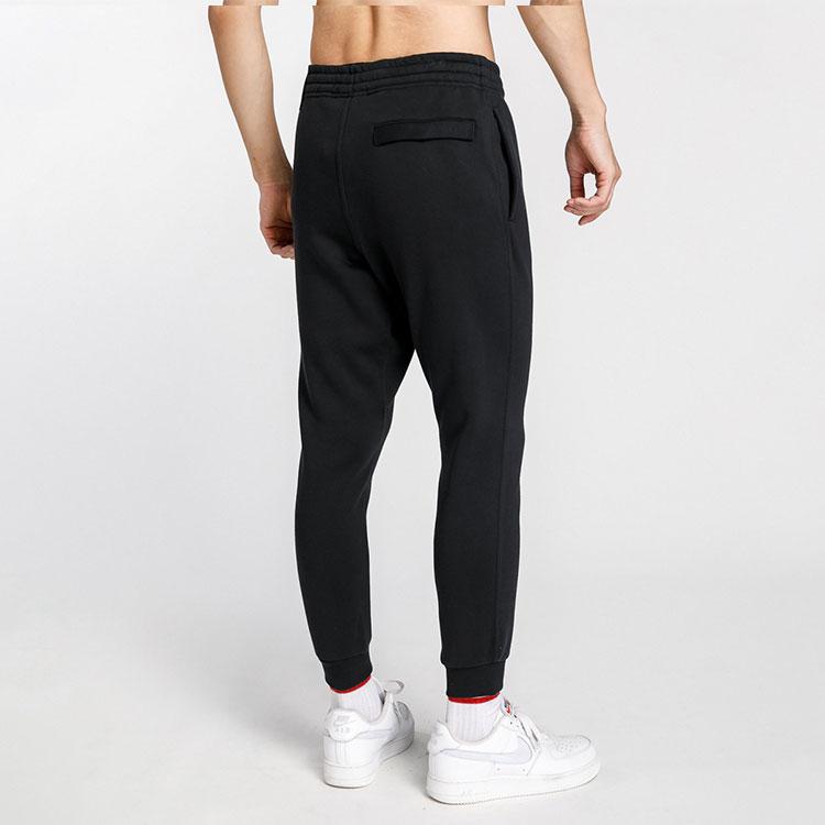 Nike Теплые повседневные спортивные брюки для бега на флисовой подкладке, мужские брюки, черные 905236-010
