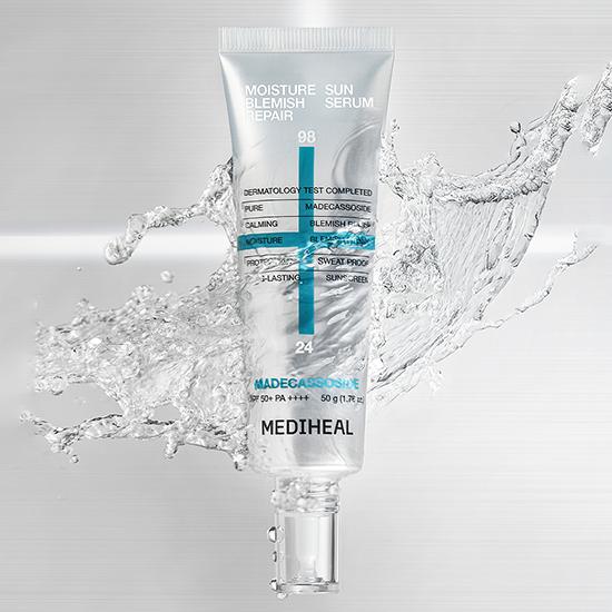 Mediheal Madecassoside Moisture Sun Serum Blemish Repair SPF 50+ PA++++ 50 г