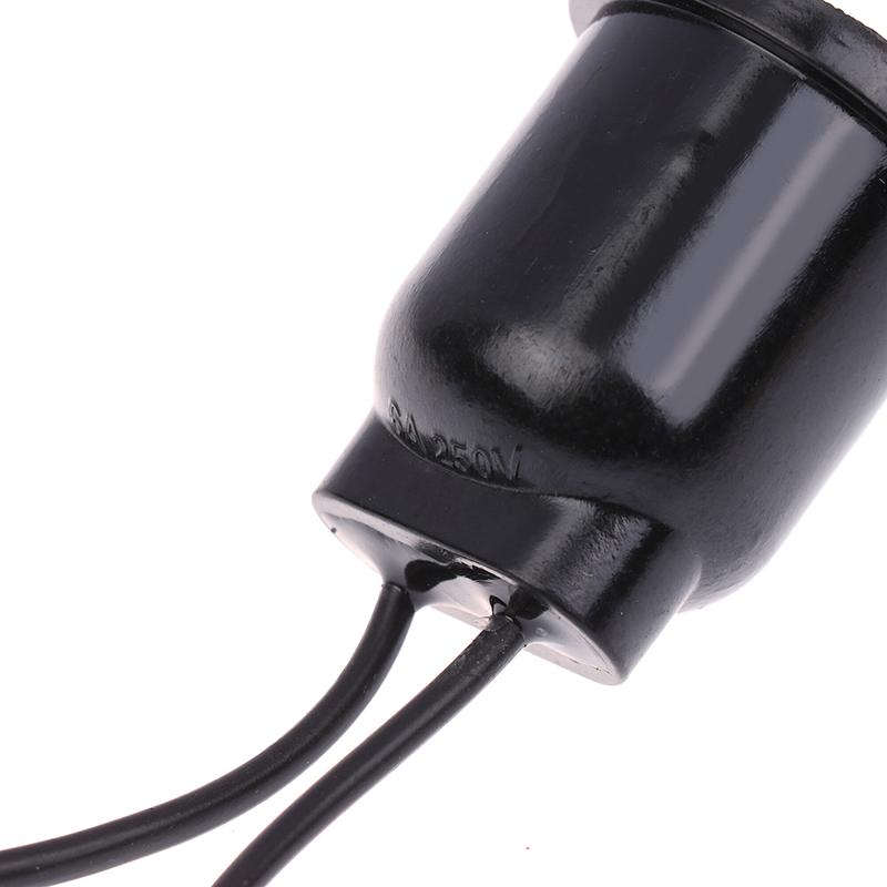 1/5 шт. Наружное освещение Лампа для выращивания растений Патрон E27 Водонепроницаемый Медный провод Патрон для лампы Основание держателя лампы с проводом