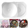 Cake Mold Non-stick Heat-resistant Highly Flexible Good Toughness Easy Demoulding Semicircular Surprise Ball Pastry Mould Kitchen Gadget