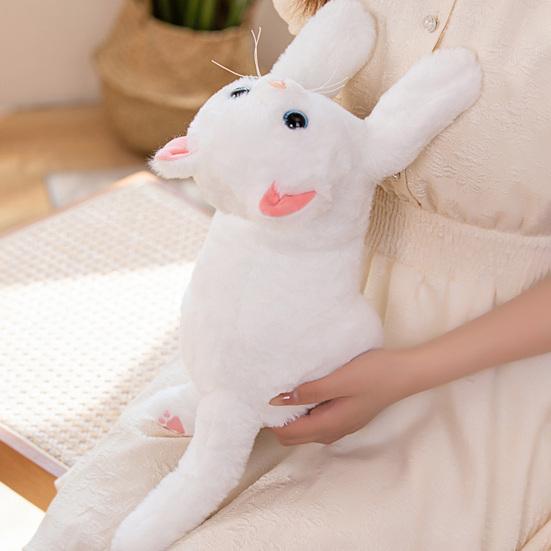 Имитация куклы-кошки, 3D глаза, склонная осанка, кукла-котенок, мягкие пушистые плюшевые игрушки-компаньон, подушка для сна, чучело куклы, орнамент, плюшевая игрушка, подарок на день рождения