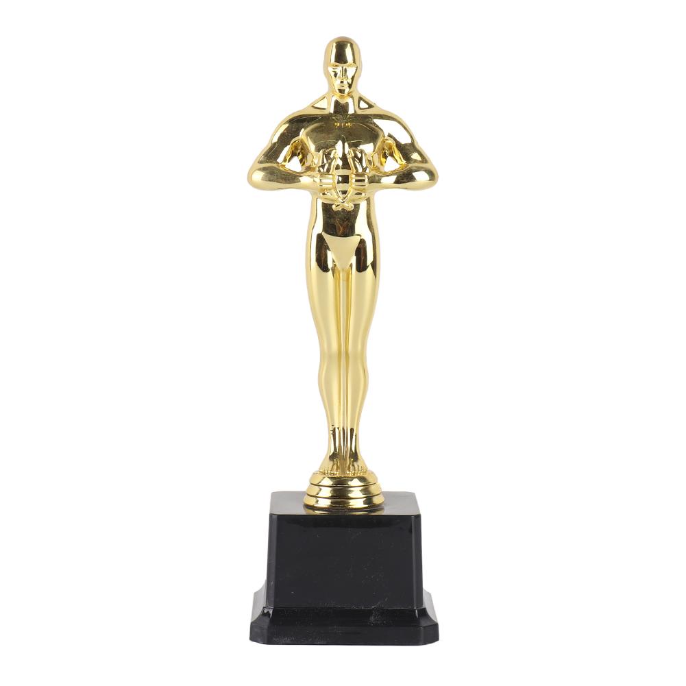 Gold Plated Trophy Little Golden Man Trophy Competition Souvenir