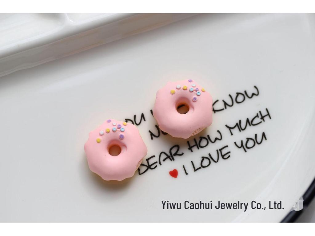 Сделай сам смоляной ананасовый пончик кремовый клей мобильный чехол коробка для хранения и декор для чашки