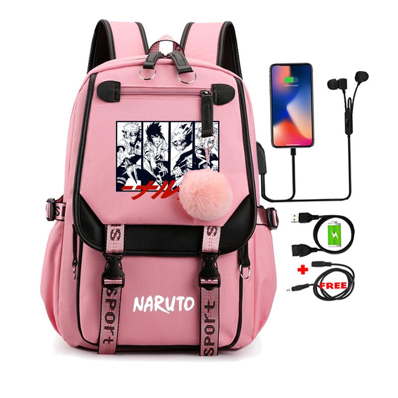 Аниме рюкзак Nezuko Kawaii мультфильм школьная сумка для сумки манга для путешествий повседневная сумка для девочек рюкзак большой вместимости для взрослых
