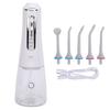 Portable Oral Irrigator 300ml Tank 4 Modes Water Resistant Cordless Teeth Cleaner for Home Office