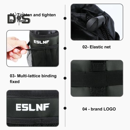 Сумка для бутылки с водой для велосипеда, регулируемая, с завязками, водонепроницаемая, термо, сумка для хранения бутылки для горного велосипеда, аксессуары для велосипеда