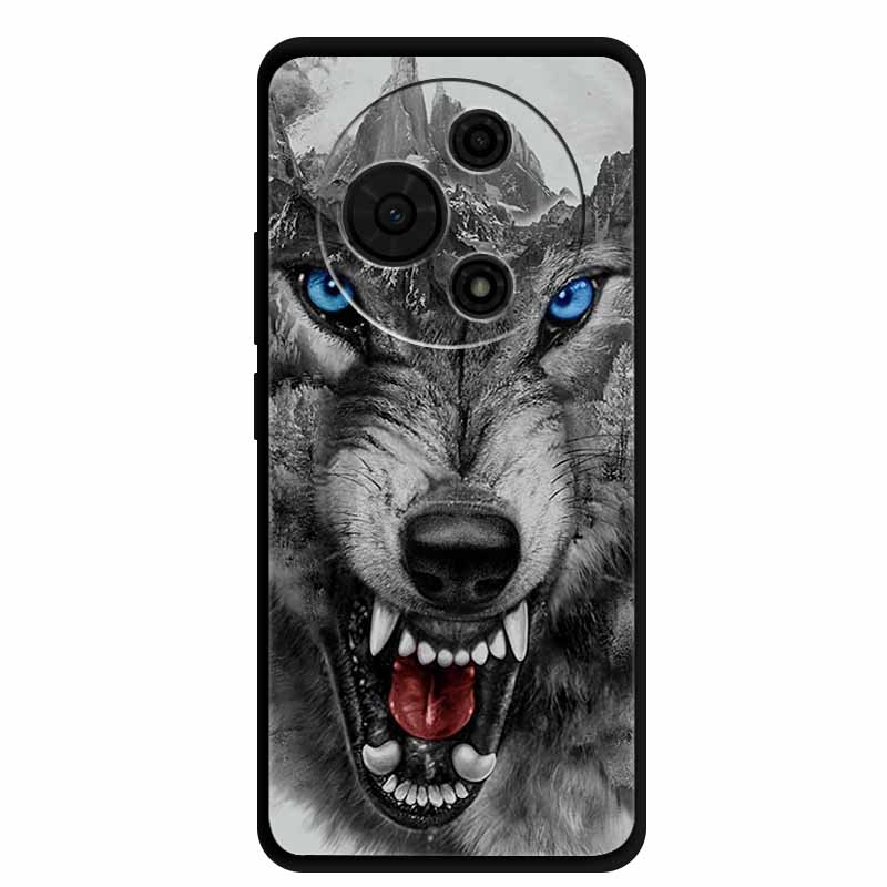 For TCL 60 SE Case T517H Cute Cartoon Colorful Soft TPU Silicone Back Cover for TCL 60 SE Cover Black Phone Case Funda TCL60 SE