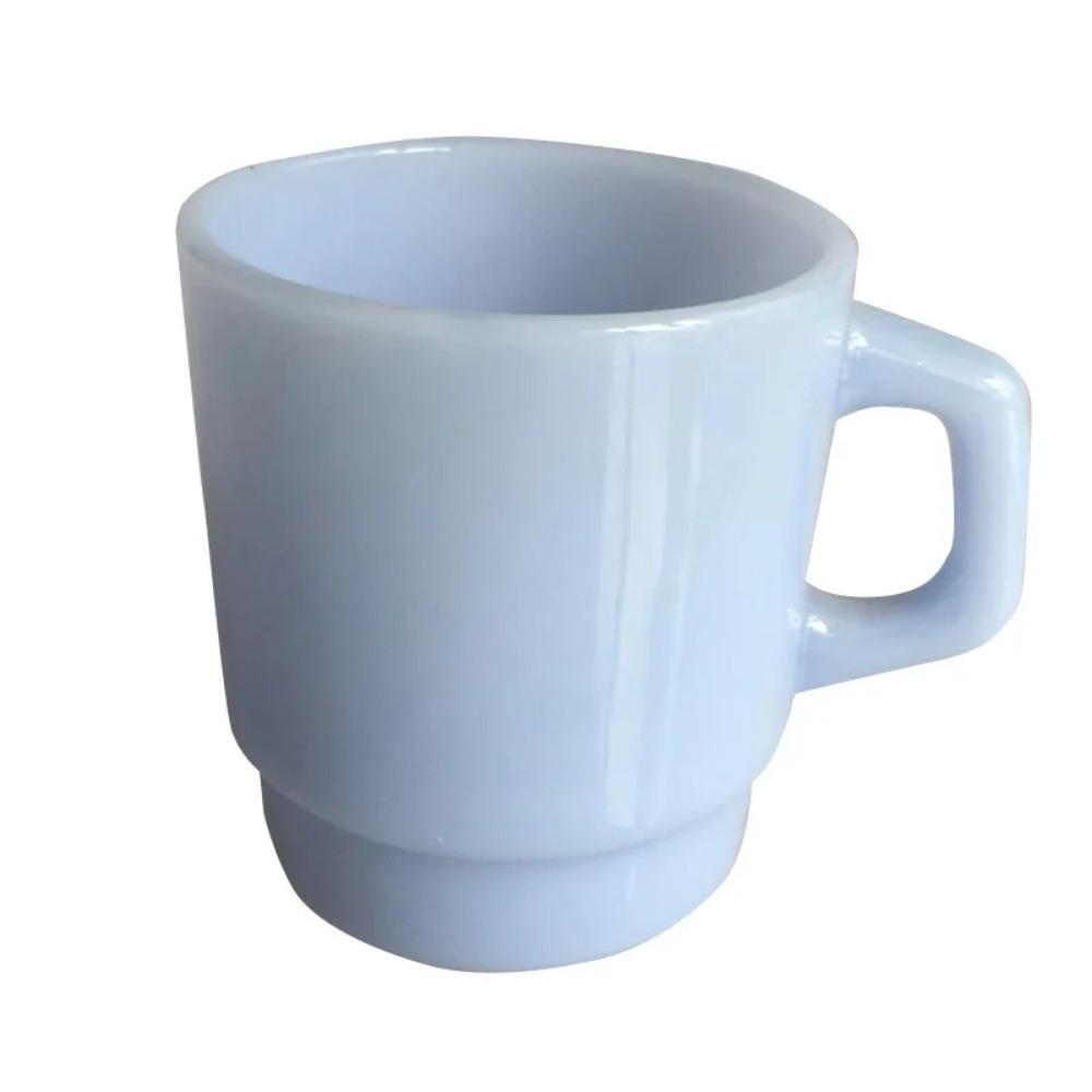 Высокоцветное стекло ins, термостойкая стеклянная чашка, стеклянные кружки из нефритового фарфора, можно штабелировать, кофейная чашка, чашка для молока