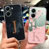 Для Xiaomi Poco X7 Pro Чехол Роскошный Чехол с Буквами Прозрачный Силиконовый Мягкий Тонкий Чехол для Телефона Для Xiaomi Poco X7 PocoX7 Pro X7Pro 5G Чехлы