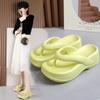 Fashion Litfun Female Outdoor Beach Shoes Bathroom Slides Fashion Thick Bottom Flip Flops Women Summer Indoor Home Platform Sandals