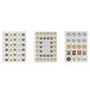 10PCS Sheet Coin Wallets  Holders Storage Collection Pages Clear Coin Collection Booklet Loose Leaf Storage Box