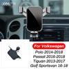 Автомобильный держатель для мобильного телефона для Volkswagen Vw Tiguan Passat Polo Golf Sportsvan 2013 2014 Гравитационный держатель Навигационный кронштейн