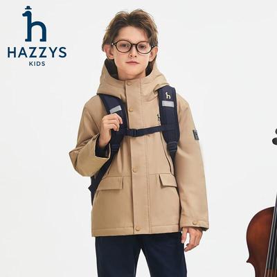 HAZZYS Детская технологичная стеганая куртка с капюшоном